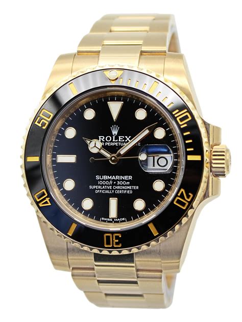 rolex 18k gold mother of pearl submariner|Rolex Submariner 18 ct yellow gold.